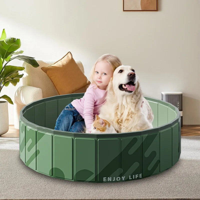 Pet Pool Portable Storage Foldable Dog Bathing Pool Outdoor Animal Swimming Pool