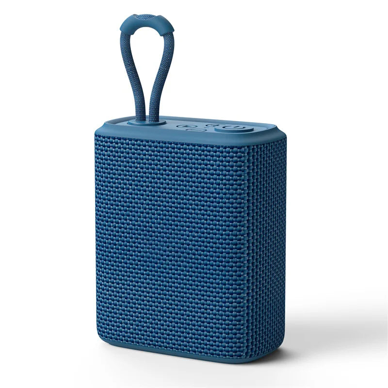 EBS-300 5W Mini Portable Bluetooth Speaker Fabric  Mesh TF Card Music Box IPX6 Waterproof For Phone  PC  Taplet  Palyer