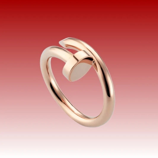 2026 New Product S925 Silver Diamond Free Nail Ring Original Fashion Boutique Accessories Gift