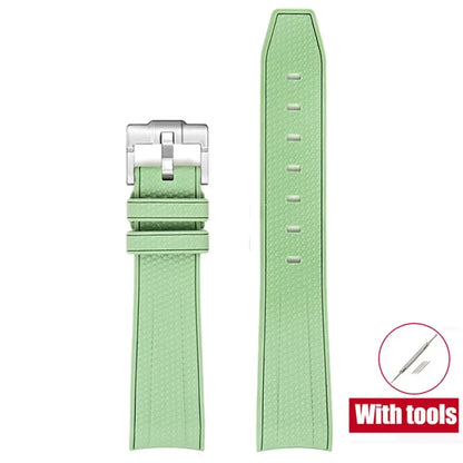 Joint MoonSwatch 20mm Diving Strap for Omega X Swatch Men Women Arc Curved End TPU Rubber Bracelet for Rolex Watch Band 2028