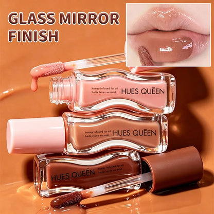 Moisturizing Lip Gloss Set 3 Colors Hydrating Lip Tint for Western Makeup