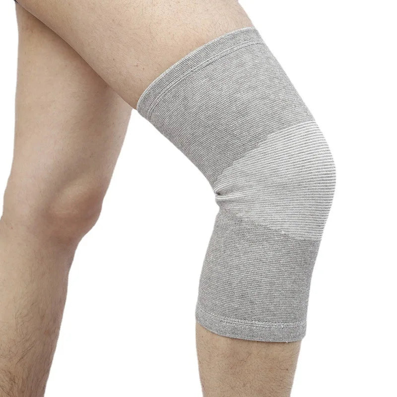 Professional Protection Breathable Bamboo Sports Knee Brace Running Compression Warm  Knee Sleeve Pads,pain Relief From Illness