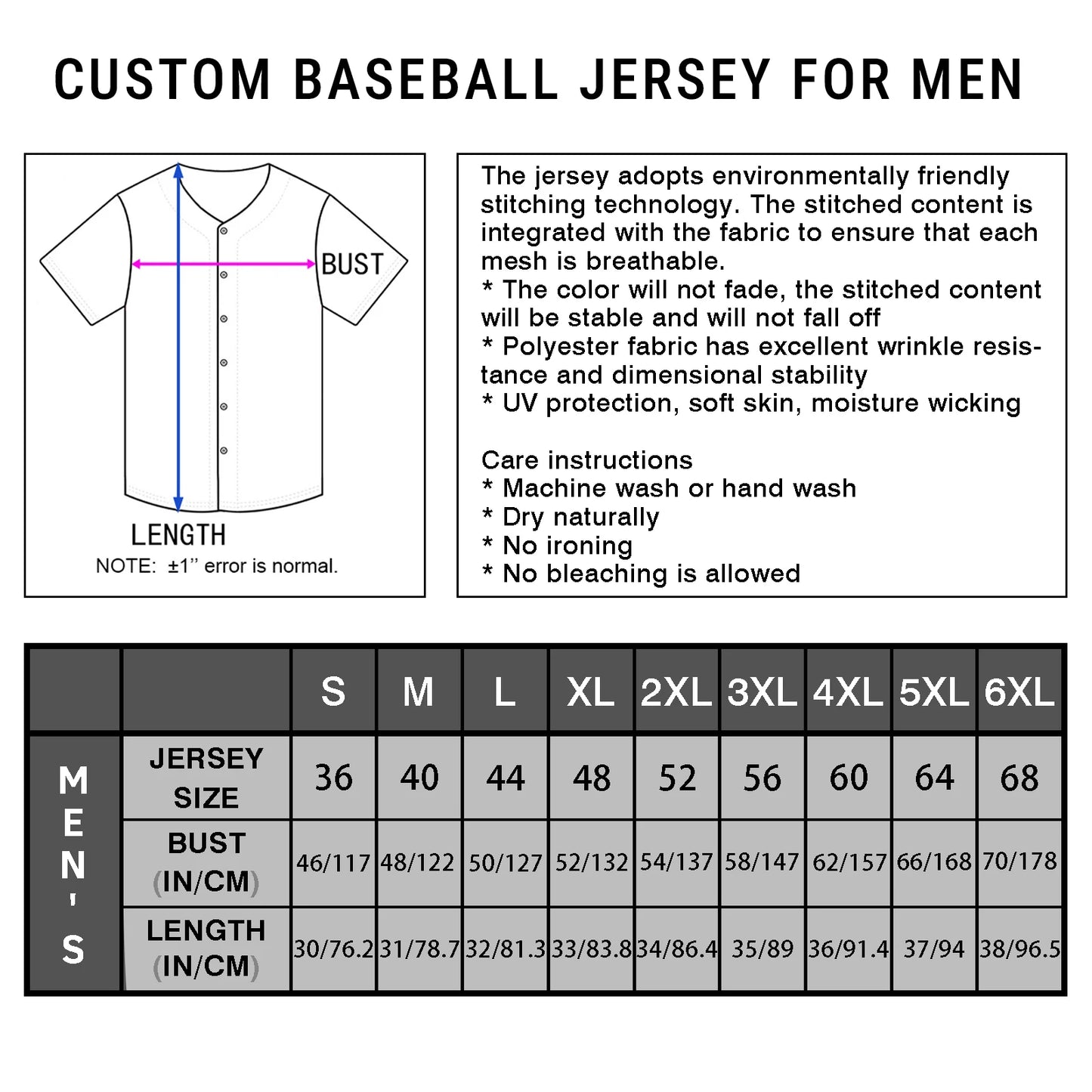 Personalized Canada Baseball Jersey Custom Name Number Flag Inspired Button Down Baseball Shirt Sportwear for Men