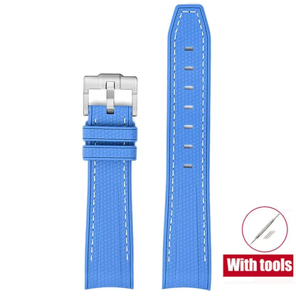 Joint MoonSwatch 20mm Diving Strap for Omega X Swatch Men Women Arc Curved End TPU Rubber Bracelet for Rolex Watch Band 2028