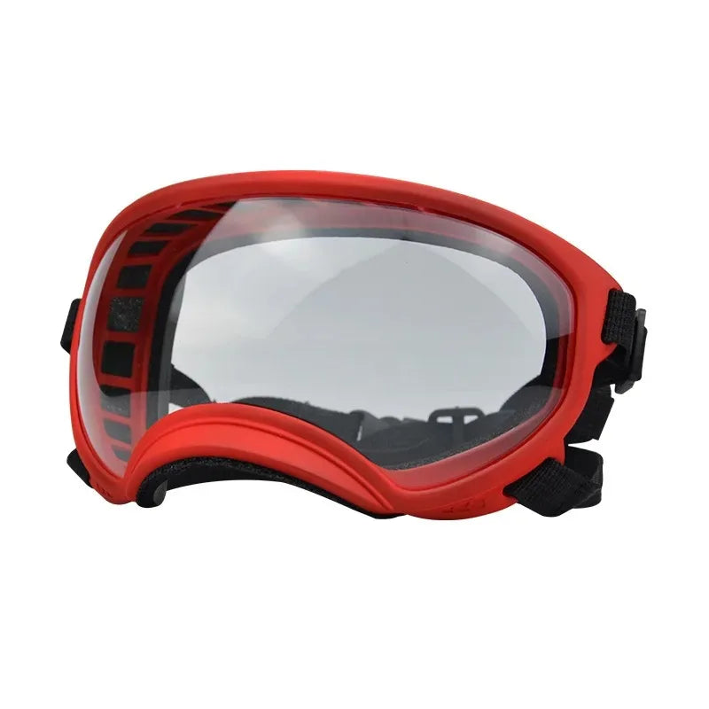 ATUBAN Dog Goggles Pet Glasses Anti UV Strong Impact Resistance Adjustable Puppy Large Breed Goggles Breathable Pet Sunglasses