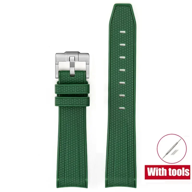 Joint MoonSwatch 20mm Diving Strap for Omega X Swatch Men Women Arc Curved End TPU Rubber Bracelet for Rolex Watch Band 2028