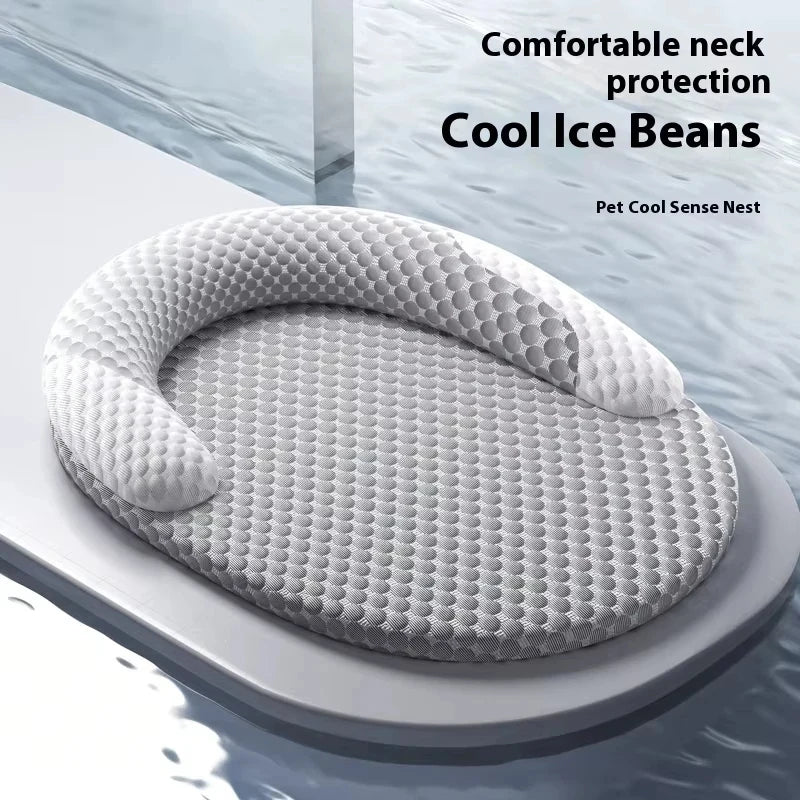 Summer Pet Cooling Mat Removable Washable Dog Bed Mat Cat Bed Dog Sleeping Mat Suitable For All Seasons Cool Mattress Gift