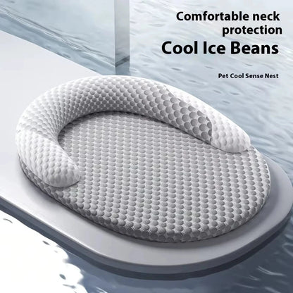 Summer Pet Cooling Mat Removable Washable Dog Bed Mat Cat Bed Dog Sleeping Mat Suitable For All Seasons Cool Mattress Gift