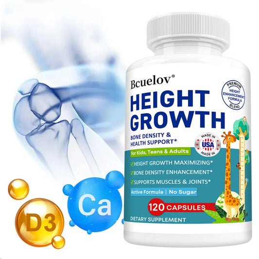 Bone Growth & Physical Development Capsules, Support Bone Development & Calcium Absorption, Improve Skeletal Condition