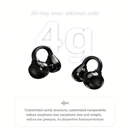CX11-Clip-on sports headphones, stylish and comfortable over-ear headphones, bass-enhancing wireless earplugs OWS headphones