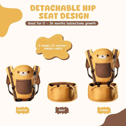 Baby Carrier Waist Stool Walkers Baby Sling Hold Waist Belt Backpack Hipseat Belt Kids Adjustable Infant Hip Seat