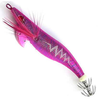 Luminous Swimbait Glow in Dark Crankbait Simulation Squid Jig Hook Bait Lifelike Plastic for Octopus Cuttlefish Fishing Tackle