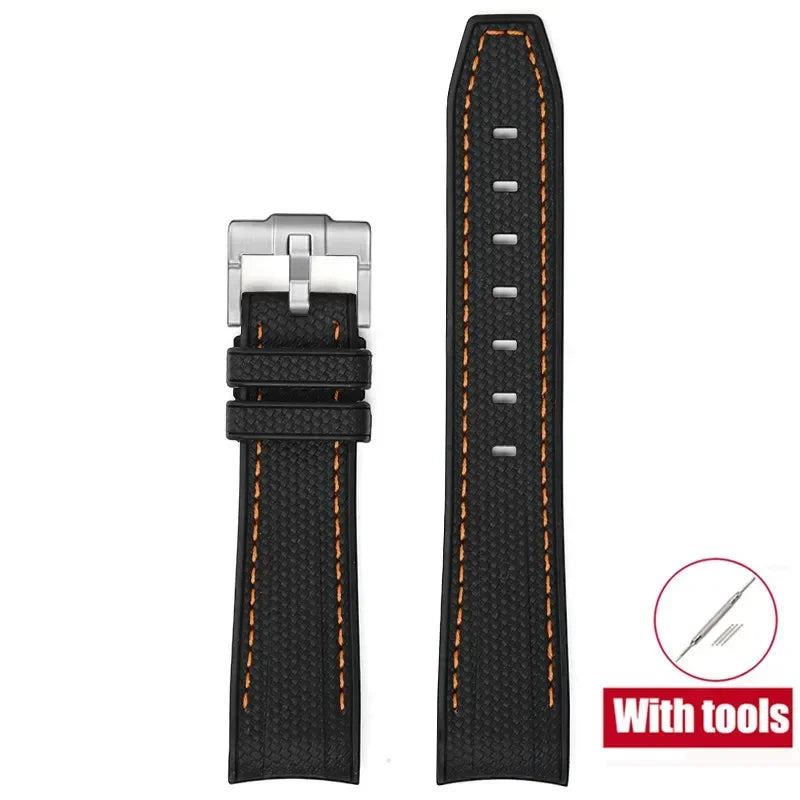 Joint MoonSwatch 20mm Diving Strap for Omega X Swatch Men Women Arc Curved End TPU Rubber Bracelet for Rolex Watch Band 2028