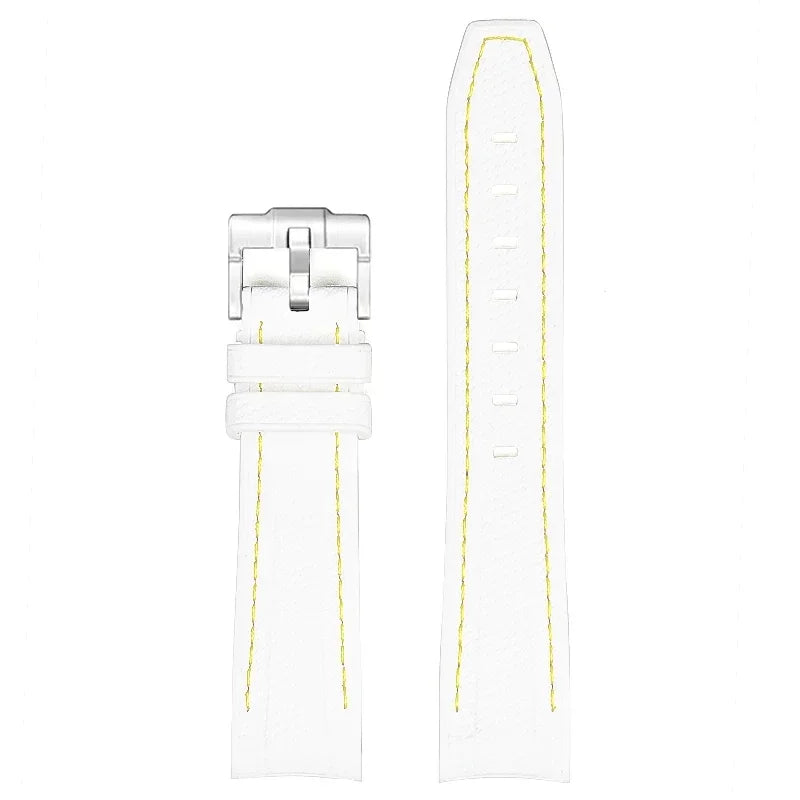 Joint MoonSwatch 20mm Diving Strap for Omega X Swatch Men Women Arc Curved End TPU Rubber Bracelet for Rolex Watch Band 2028