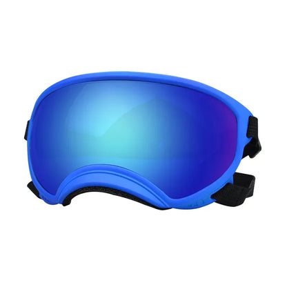 ATUBAN Dog Goggles Pet Glasses Anti UV Strong Impact Resistance Adjustable Puppy Large Breed Goggles Breathable Pet Sunglasses