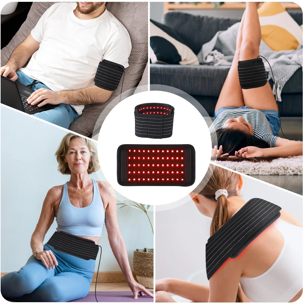 Home 660 and 850nm Near Infrared Light Wrist Guard Health Care Belt Beauty Devices