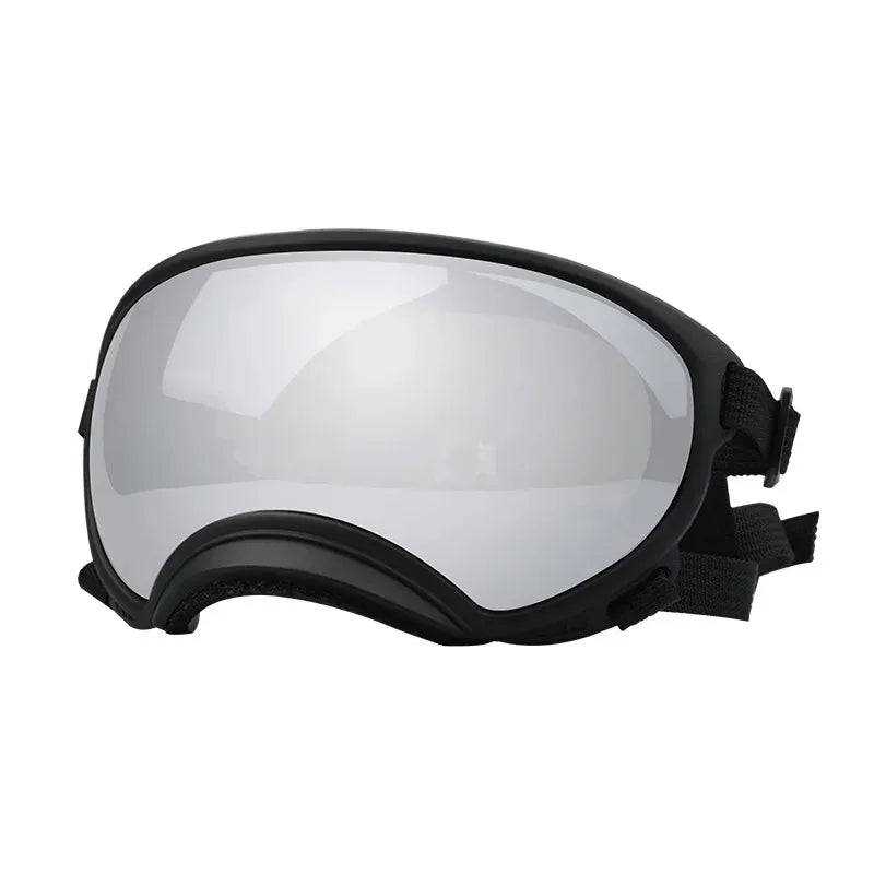 ATUBAN Dog Goggles Pet Glasses Anti UV Strong Impact Resistance Adjustable Puppy Large Breed Goggles Breathable Pet Sunglasses