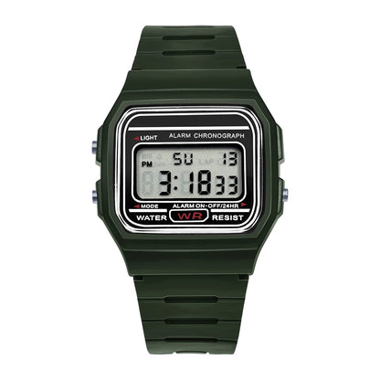 Hot Selling Women LED Digital Electronic Watch Multifunctional Outdoor Simple Leisure Men and Women Sports Watch Reloj