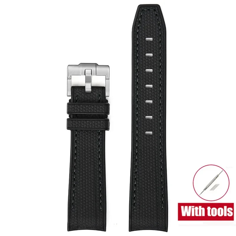 Joint MoonSwatch 20mm Diving Strap for Omega X Swatch Men Women Arc Curved End TPU Rubber Bracelet for Rolex Watch Band 2028