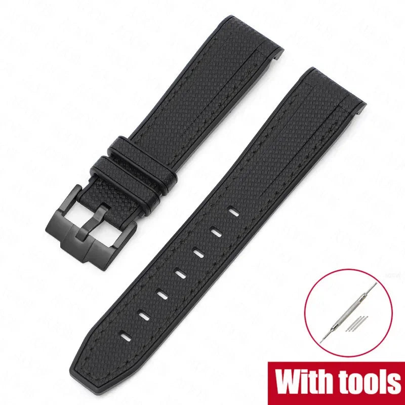 Joint MoonSwatch 20mm Diving Strap for Omega X Swatch Men Women Arc Curved End TPU Rubber Bracelet for Rolex Watch Band 2028