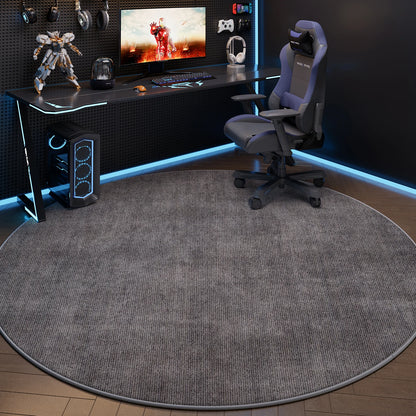 VIKAMA Computer Chair Floor Mat, Gaming Room Swivel Chair, Silent Pad, Office Chair, Washable Carpet, Home Decoration