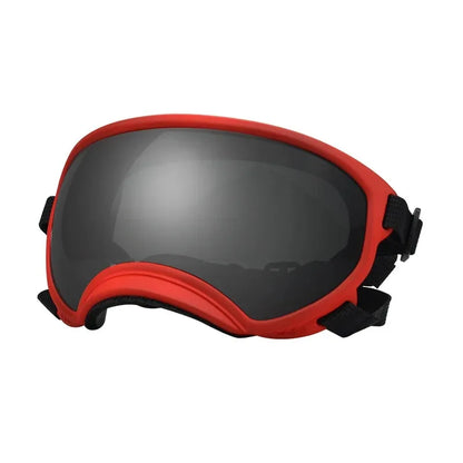 ATUBAN Dog Goggles Pet Glasses Anti UV Strong Impact Resistance Adjustable Puppy Large Breed Goggles Breathable Pet Sunglasses