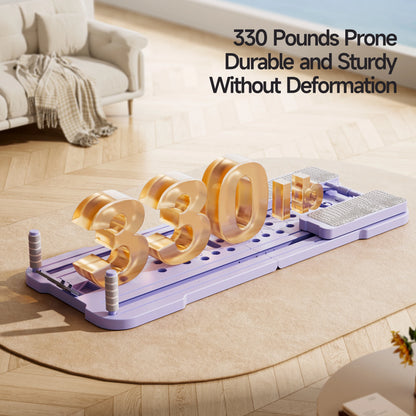 At Home Multifunctional Foldable 4-in-1 Ab Exercise Board Pilates Reformer for Abdominal and Core Strength Training Home Gym