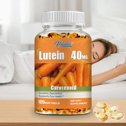 Lutein 40mg - with Zeaxanthin - Supports Healthy Vision, Blue Light Protection, Relieves Eye Fatigue and Dryness - 120 Capsules
