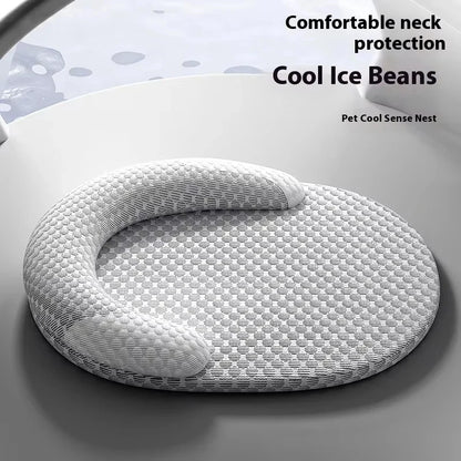Summer Pet Cooling Mat Removable Washable Dog Bed Mat Cat Bed Dog Sleeping Mat Suitable For All Seasons Cool Mattress Gift