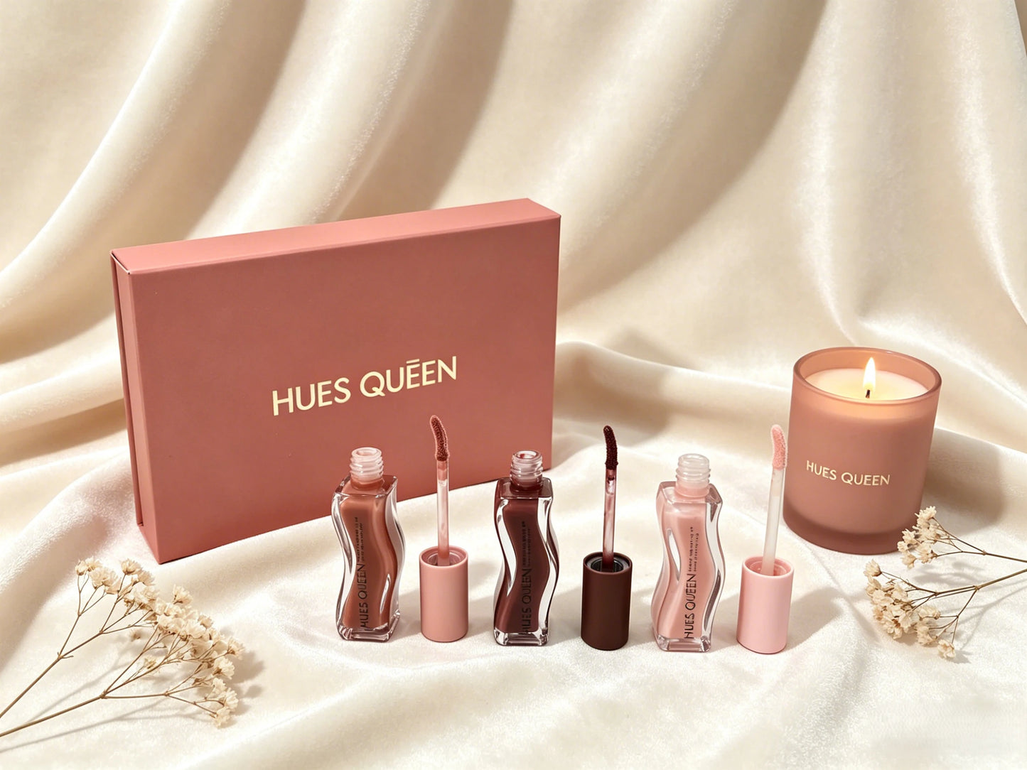 Moisturizing Lip Gloss Set 3 Colors Hydrating Lip Tint for Western Makeup