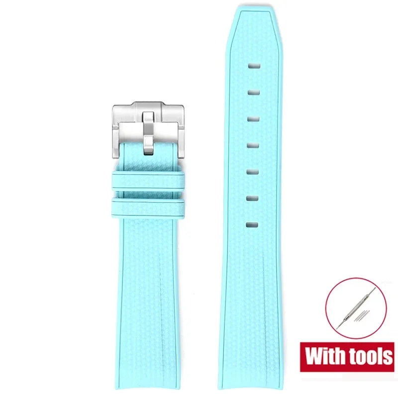 Joint MoonSwatch 20mm Diving Strap for Omega X Swatch Men Women Arc Curved End TPU Rubber Bracelet for Rolex Watch Band 2028