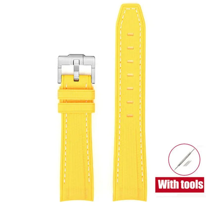 Joint MoonSwatch 20mm Diving Strap for Omega X Swatch Men Women Arc Curved End TPU Rubber Bracelet for Rolex Watch Band 2028