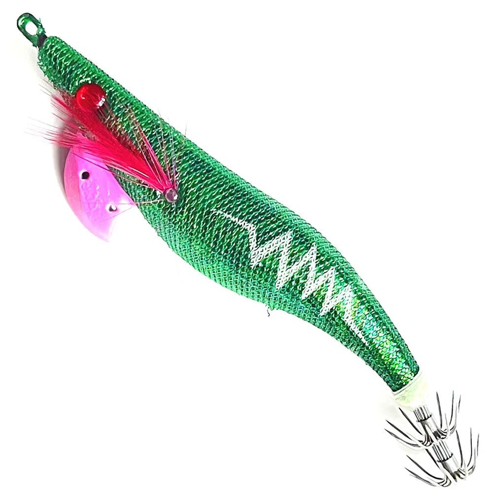 Luminous Swimbait Glow in Dark Crankbait Simulation Squid Jig Hook Bait Lifelike Plastic for Octopus Cuttlefish Fishing Tackle