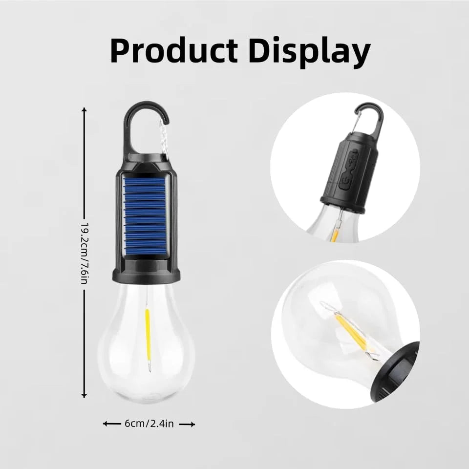 Outdoor USB Rechargeable LED Lamp Bulbs High Brightness Emergency Light Hook Up Camping Fishing Portable Lantern Night Lights