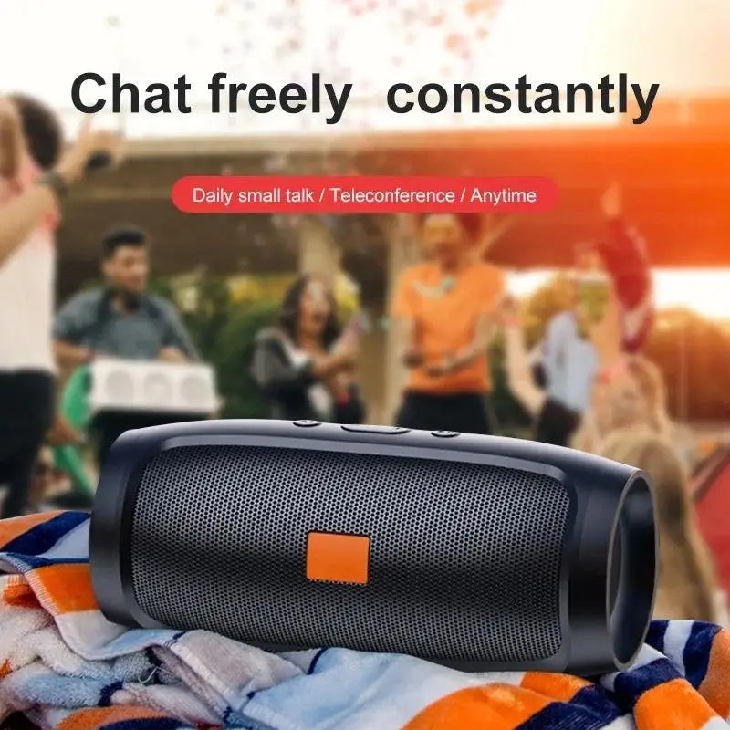 Portable Bluetooth Speaker Column Stereo HiFi Heavy Bass Wireless Soundbar Subwoof Loudspeaker