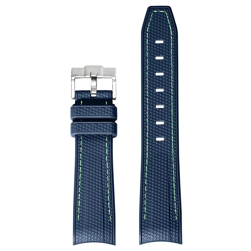 Joint MoonSwatch 20mm Diving Strap for Omega X Swatch Men Women Arc Curved End TPU Rubber Bracelet for Rolex Watch Band 2028
