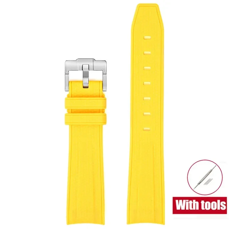Joint MoonSwatch 20mm Diving Strap for Omega X Swatch Men Women Arc Curved End TPU Rubber Bracelet for Rolex Watch Band 2028
