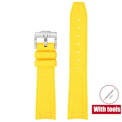 Joint MoonSwatch 20mm Diving Strap for Omega X Swatch Men Women Arc Curved End TPU Rubber Bracelet for Rolex Watch Band 2028