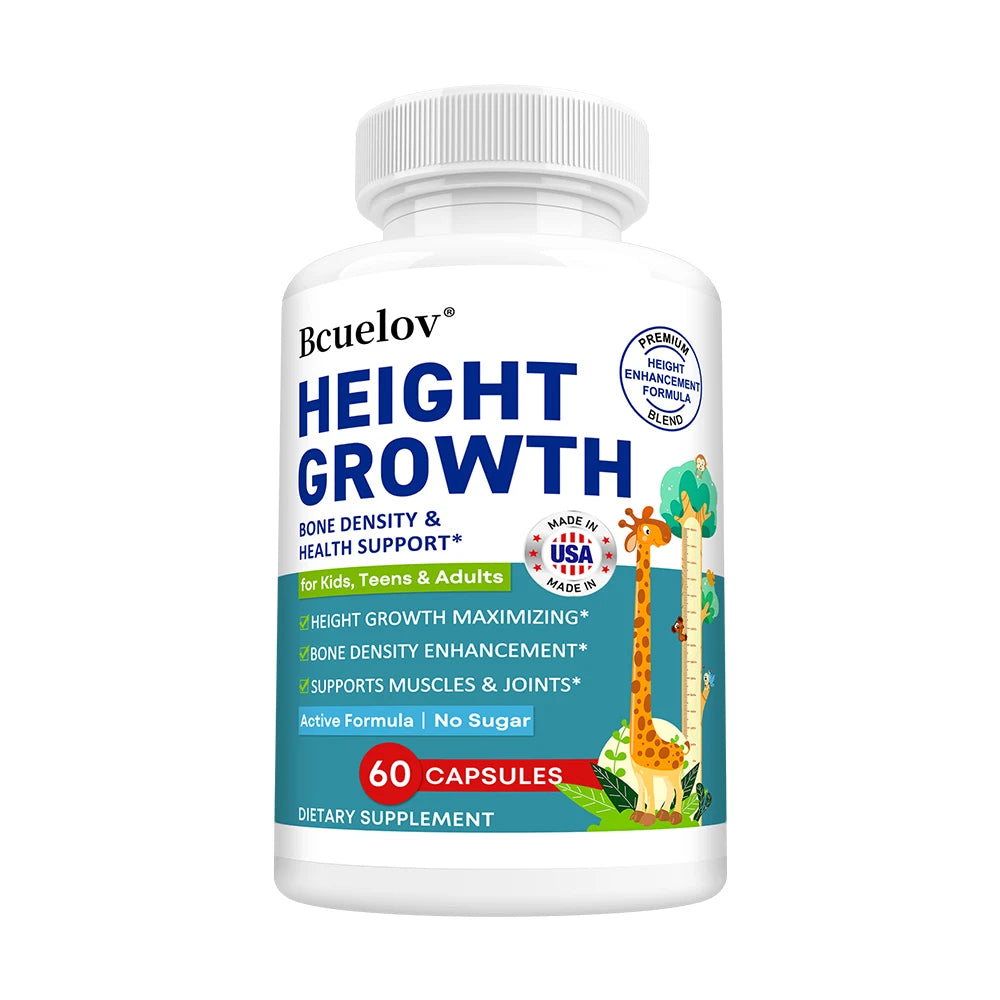 Bone Growth & Physical Development Capsules, Support Bone Development & Calcium Absorption, Improve Skeletal Condition