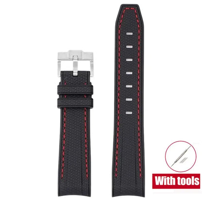 Joint MoonSwatch 20mm Diving Strap for Omega X Swatch Men Women Arc Curved End TPU Rubber Bracelet for Rolex Watch Band 2028