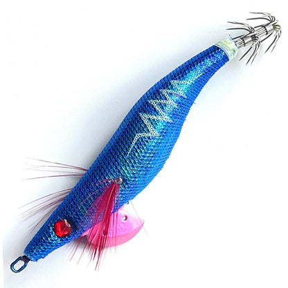 Luminous Swimbait Glow in Dark Crankbait Simulation Squid Jig Hook Bait Lifelike Plastic for Octopus Cuttlefish Fishing Tackle