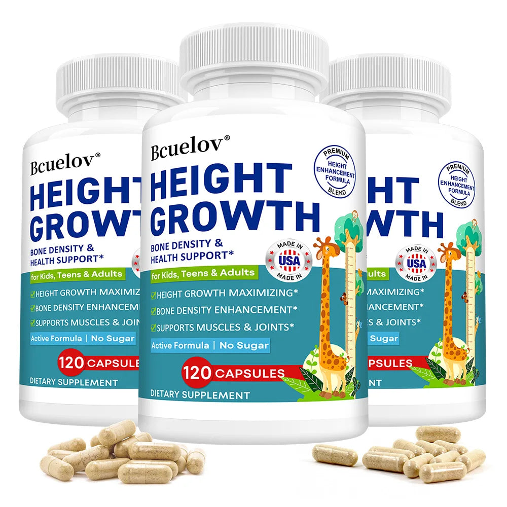 Bone Growth & Physical Development Capsules, Support Bone Development & Calcium Absorption, Improve Skeletal Condition