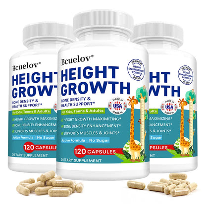 Bone Growth & Physical Development Capsules, Support Bone Development & Calcium Absorption, Improve Skeletal Condition