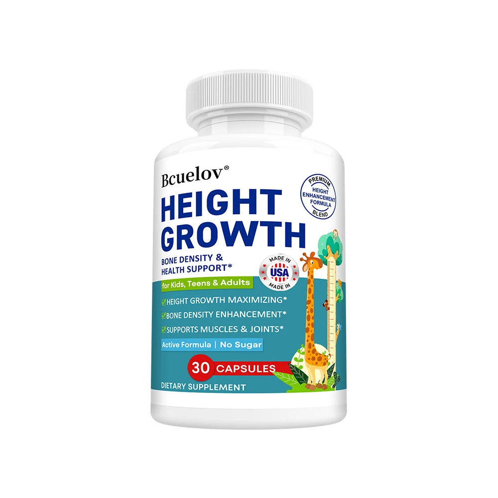 Bone Growth & Physical Development Capsules, Support Bone Development & Calcium Absorption, Improve Skeletal Condition