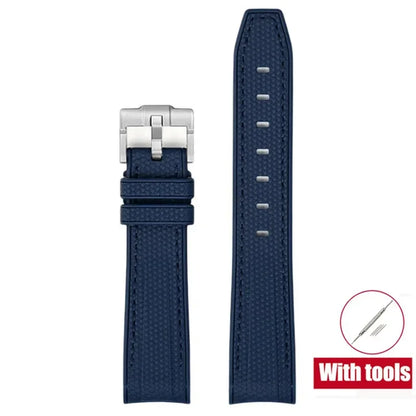 Joint MoonSwatch 20mm Diving Strap for Omega X Swatch Men Women Arc Curved End TPU Rubber Bracelet for Rolex Watch Band 2028