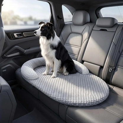 Summer Pet Neck Protection Pet Sleeping Pad Breathable Ice Silk Fabric Removable Washable Cool Relieving Heat Soft Comfortable