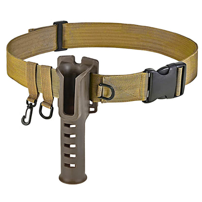 Fishing Waist Belt Rod Holder Adjustable Fishing Wading Belt Rod Holder Wader Fishing Waist Belt Fishing Gear Accessories
