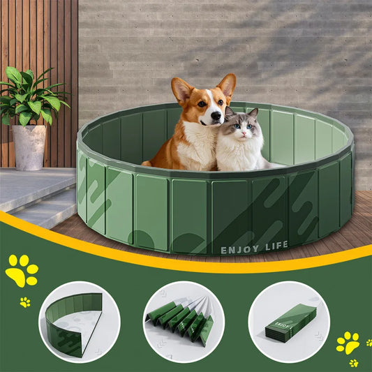 Pet Pool Portable Storage Foldable Dog Bathing Pool Outdoor Animal Swimming Pool