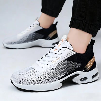 Men's Fashionable Running Shoes Breathable Mesh Air Cushion Support for Gym And Daily Wear