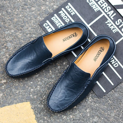Men's Leather Casual loafers Shoes wedding Dress Shoes New Big Size  Moccasins Shoes Suede shoes High Quality zapatos